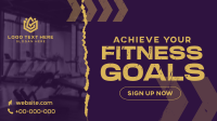 Fitness Gym Training Animation Preview