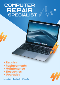 Computer Repair Specialist Flyer Image Preview