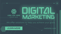 Digital Marketing Technology Animation Design