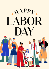 Celebrating our Workers! Poster Design