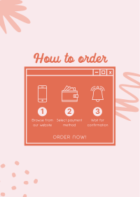 Order Process Tutorial Poster Image Preview