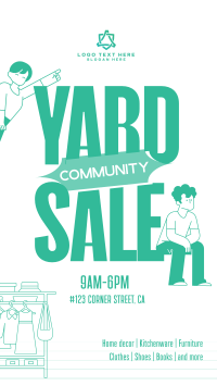 Community Yard Sale TikTok video Image Preview