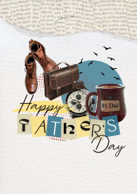 Father's Day Collage Flyer Image Preview