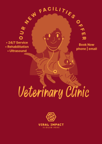 Veterinary Care Poster Design