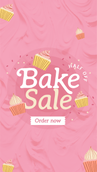 Sweet Bake Sale Instagram Reel Image Preview