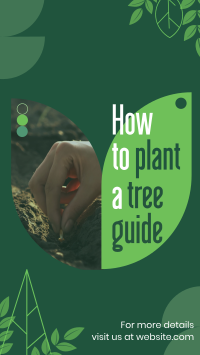 Plant Trees Guide YouTube Short Design