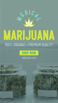 Cannabis for Health Facebook Story Design