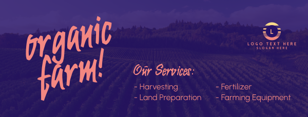 Organic Agriculture Facebook Cover Design Image Preview