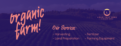 Organic Agriculture Facebook cover Image Preview