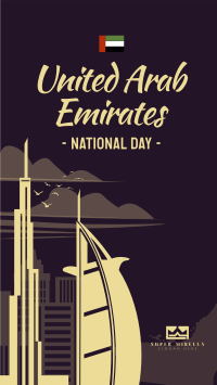 UAE National Day Facebook story Image Preview