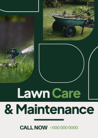 Lawn Care & Maintenance Poster Image Preview