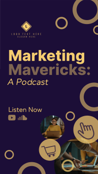 Digital Marketing Podcast TikTok video Image Preview