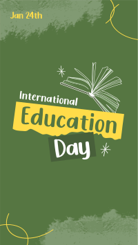 Education Day Awareness YouTube short Image Preview