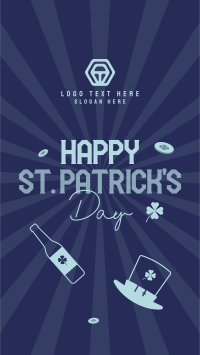 St. Patrick's Day Facebook story Image Preview