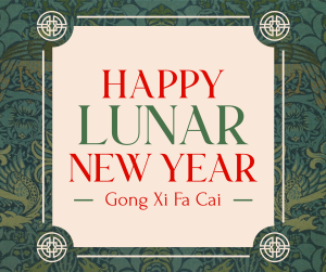 Lunar New Year Celebration Facebook post Image Preview