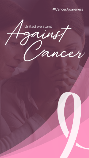 Stand Against Cancer Facebook story Image Preview