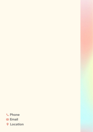 Pastel Gradient Fluid Letterhead Image Preview