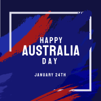Happy Australia Instagram Post Design