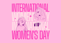 Women's Day  Postcard Image Preview