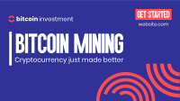 Start Bitcoin Mining Animation Design