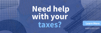 Need Tax Assistance? Twitter header (cover) Image Preview