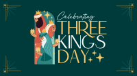 Modern Three Kings Day Animation Preview