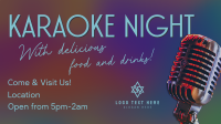 Karaoke Night Bar Animation Image Preview