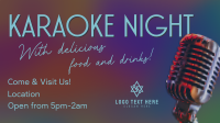 Karaoke Night Bar Animation Preview
