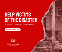 Disaster Relief Facebook post Image Preview