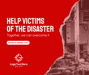 Disaster Relief Facebook post
