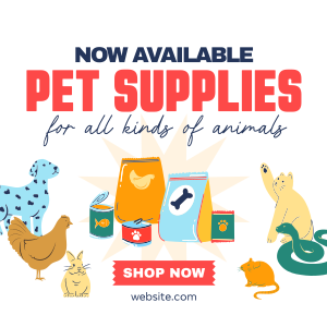 Quirky Pet Supplies Instagram post Image Preview