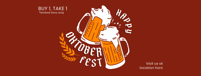 Oktoberfest Celebration Facebook cover Image Preview