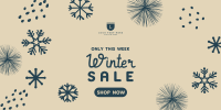 Decorative Winter Sale Twitter post Image Preview