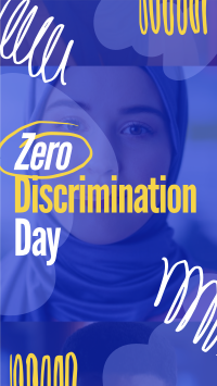Zero Discrimination Day Facebook Story Design