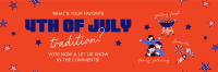 Quirky 4th of July Traditions Twitter header (cover) Image Preview