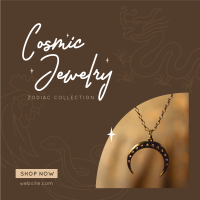 Cosmic Zodiac Jewelry  Instagram post Image Preview