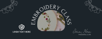 Embroidery Class Facebook cover Image Preview