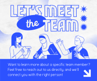 Meet Team Employee Facebook post Image Preview