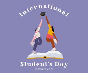 Student's Day Aim High Facebook post Image Preview