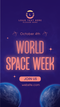 World Space Week Instagram Reel Preview