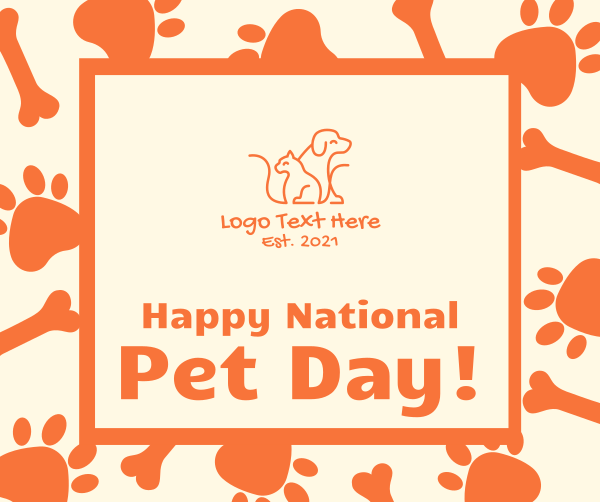 National Pet Day Facebook Post Design Image Preview