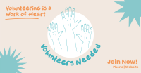 Volunteer Hands Facebook ad Image Preview