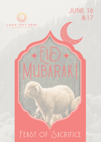Rustic Eid al Adha Flyer Design