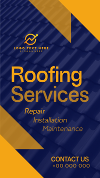 Geometric Roofing Services TikTok video Image Preview