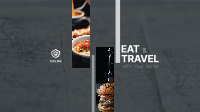 Eat and Travel YouTube Banner Design