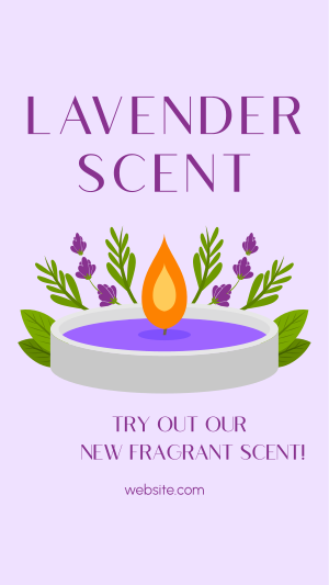 Lavender Scent Instagram story Image Preview