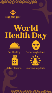 Health Day Tips Facebook story Image Preview