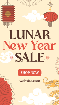 Lunar New Year Sale TikTok Video Preview