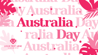 Australia Day Pattern Animation Image Preview
