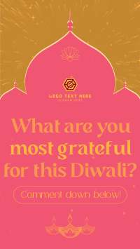 Diwali Gratefulness Tradition TikTok Video Preview